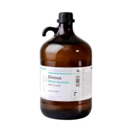 Elixous Ethyl Acetate, HPLC Grade, 4 x 4L