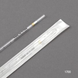 Serological Pipette, 1mL, PS, Standard Tip, 275mm, STERILE, Yellow Band, 25/Pack, 40 Packs/Unit