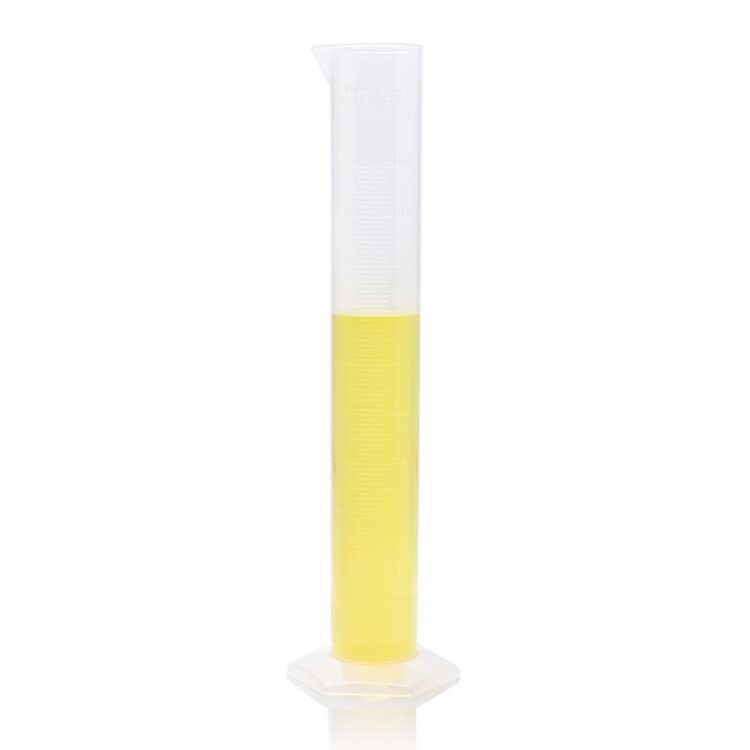 Cylinder, Measuring, Diamond Essentials, Class B, PP, Molded Graduations, tall form, 1000mL