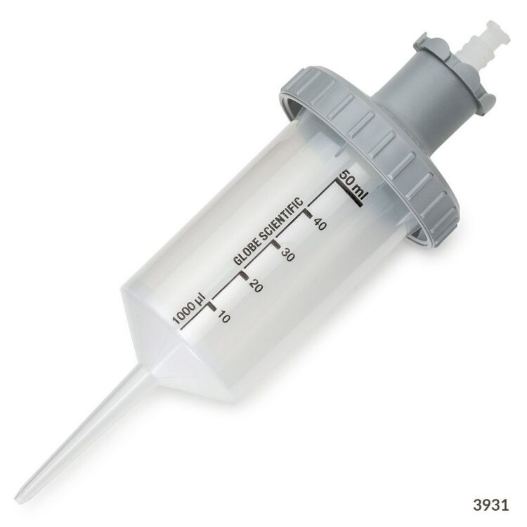 Adapter for 50mL RV-Pette Dispenser Tips, Gray
