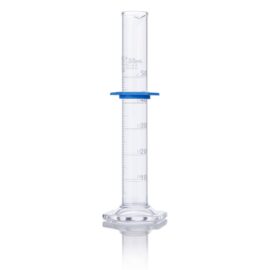 Cylinder, Graduated, Globe Glass, 50mL, Class B, To Deliver (TD), Dual Grads, ASTM E1272, 4/Box