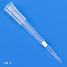 Filter Pipette Tip, 1 - 20uL, Certified, Universal, Low Retention, Graduated, 54mm, Natural, STERILE, 96/Rack, 10 Racks/Box