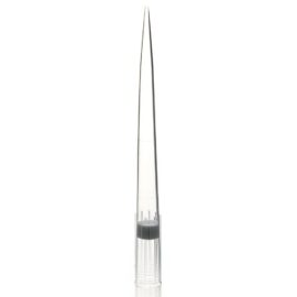 Filter Pipette Tip, 1 - 1250uL, Certified, Universal, Low Retention, Graduated, Natural, 98mm, Extended Length, STERILE, 96/Rack, 6 Racks/Box