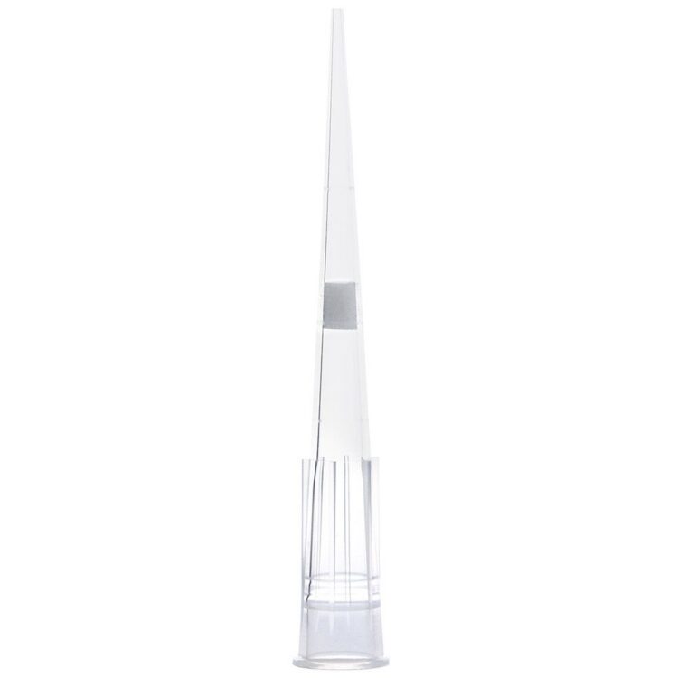 Filter Pipette Tip, 1 - 20uL, Certified, Universal, Low Retention, Graduated, Natural, STERILE, 96/Rack, 10 Racks/Box, 2 Boxes/Carton