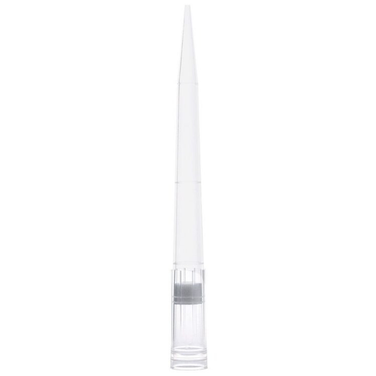 Filter Pipette Tip, 1 - 1000uL, Certified, Universal, Low Retention, Graduated, Natural, STERILE, 96/Rack, 10 Racks/Box, 2 Boxes/Carton