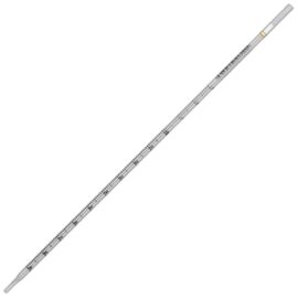 Serological Pipette, 1mL, PS, Standard Tip, 275mm, STERILE, Yellow Band, Individually Wrapped, 100/Bag, 5 Bags/Unit